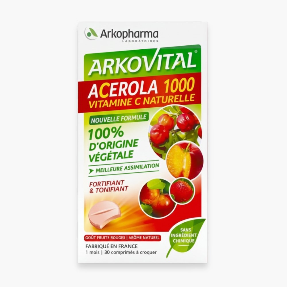 arkopharma arkovital acerola 1000 vitamine c naturelle 30 comprimes.jpg arkopharma arkovital acerola 1000 vitamine c naturelle 30 comprimes.jpg