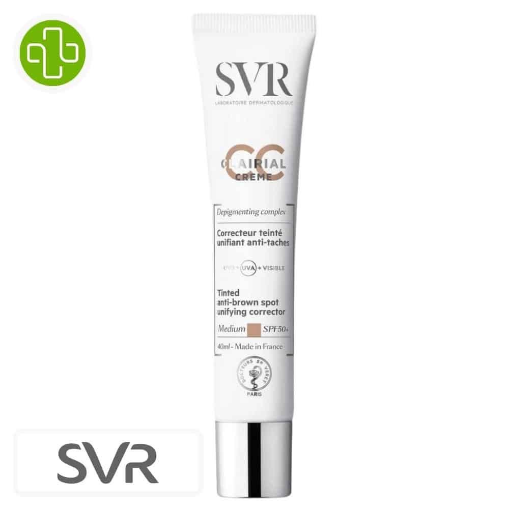 svr clairial cc creme correcteur teinte medium unifiant anti taches spf50 40ml.jpg svr clairial cc creme correcteur teinte medium unifiant anti taches spf50 40ml.jpg