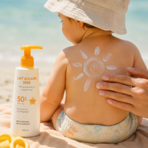 Écrans solaires bébés