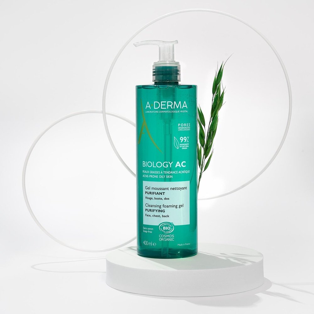 a derma – biology ac gel moussant nettoyant purifiant – 200ml a derma – biology ac gel moussant nettoyant purifiant – 200ml
