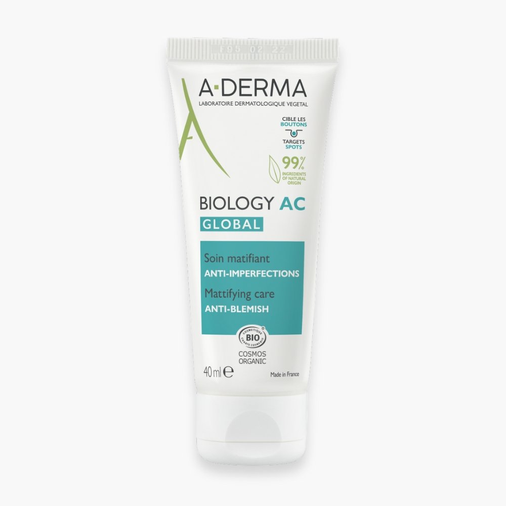 a derma – biology ac global soin matifiant anti imperfections – 40ml
