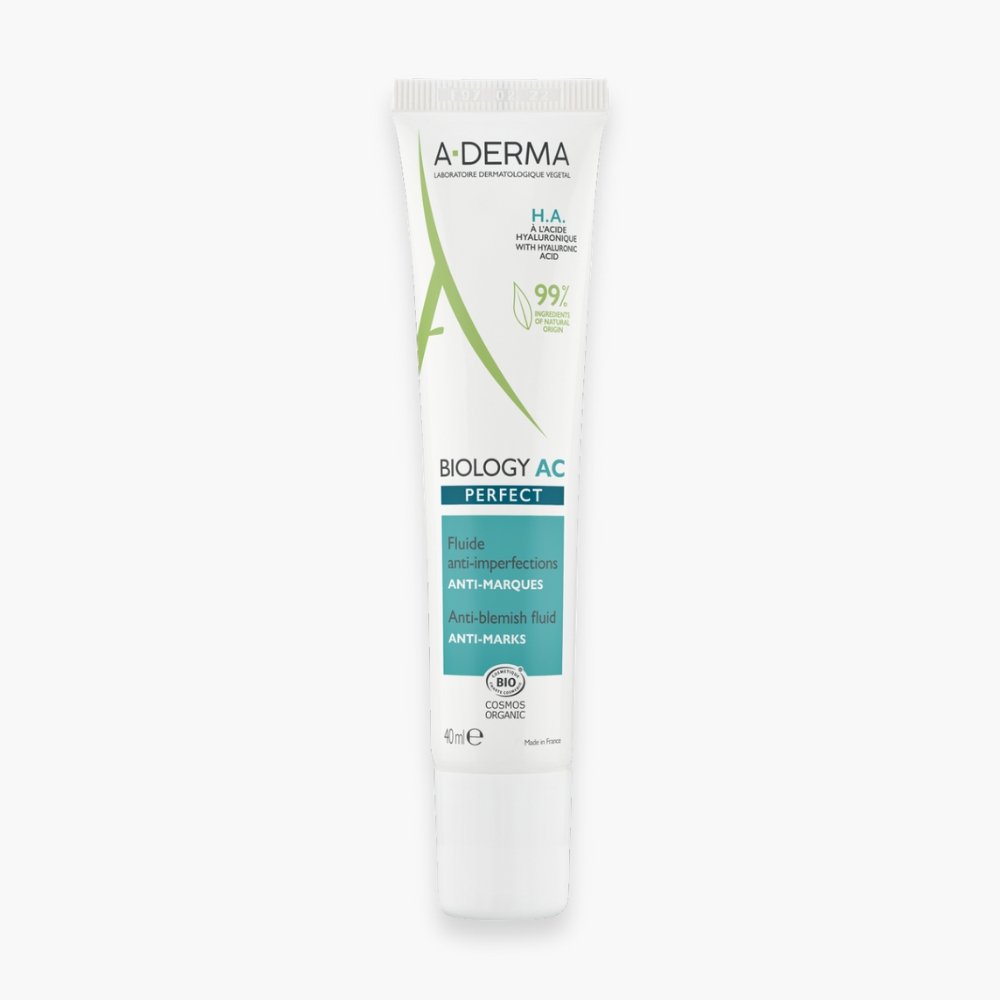 a derma – biology ac pefect fluide anti imperfections anti marques – 40ml