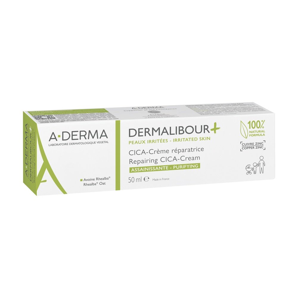 a derma – dermalibour+ cica creme reparatrice – 50ml a derma – dermalibour+ cica creme reparatrice – 50ml