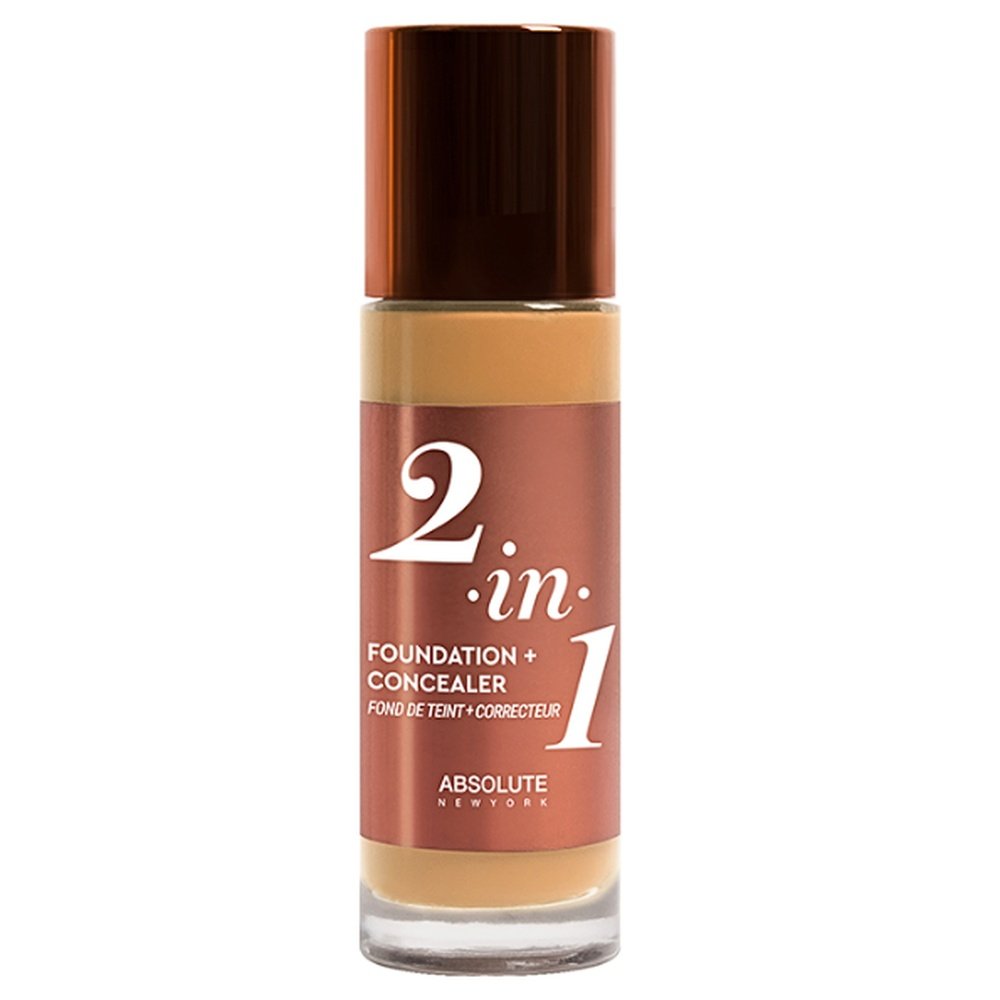 absolute new york – 2in1 foundation et concealer cool beige 35ml mffc04