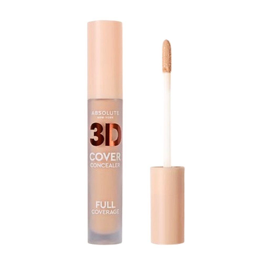 absolute new york – 3d cover concealer peachy ivory 5.5ml mfdc02