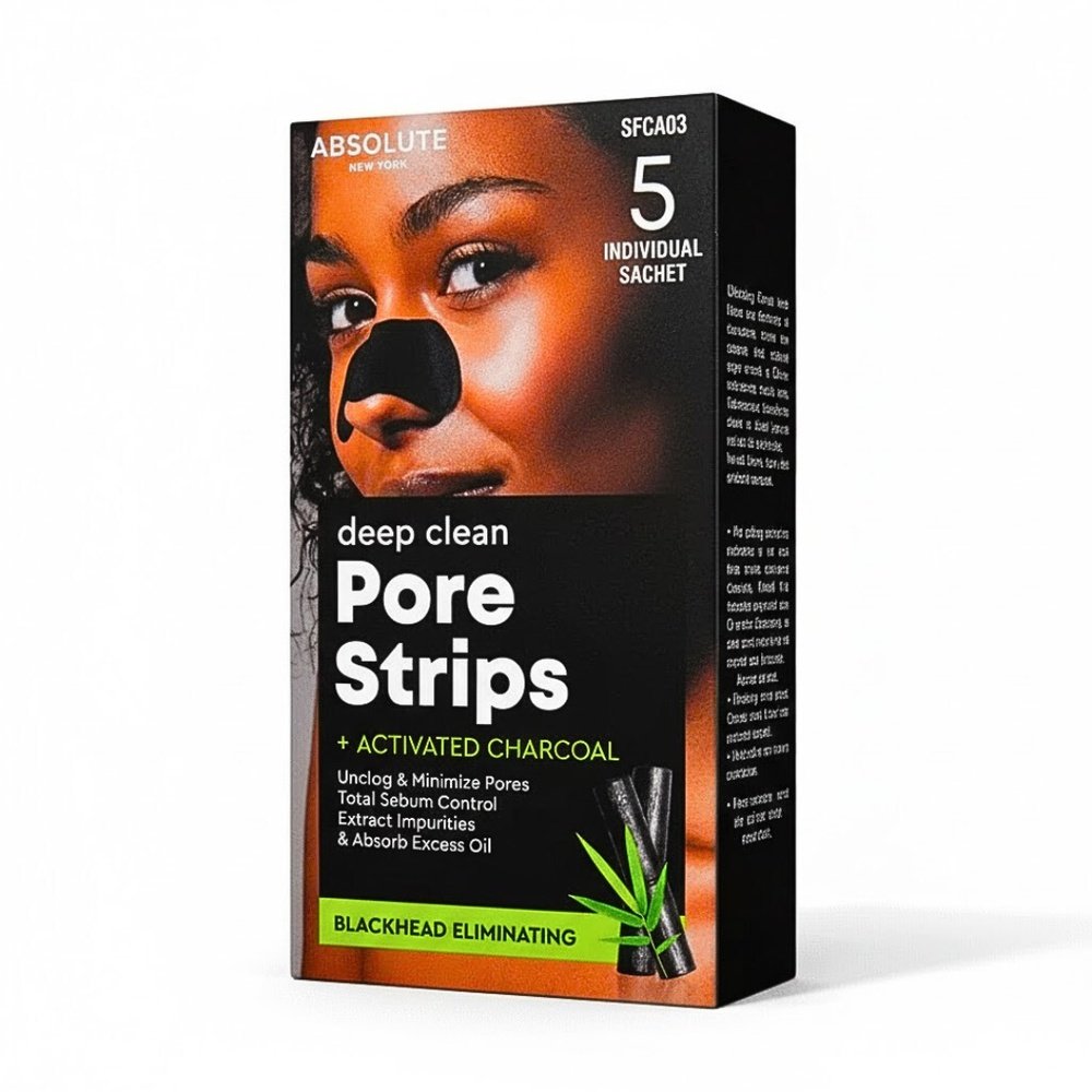 absolute new york – deep clean pore strips 5 sheet