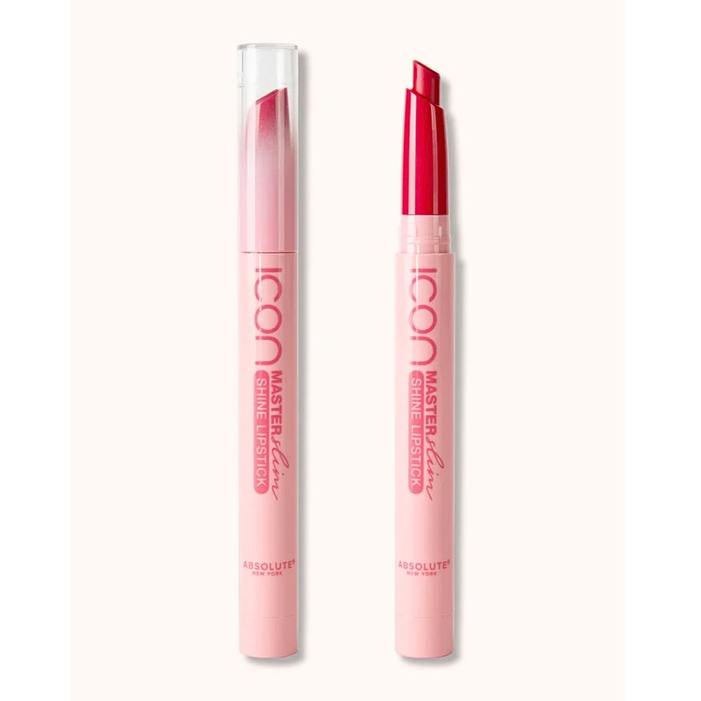 absolute new york – master slim shine lipstick vivid raspber 27