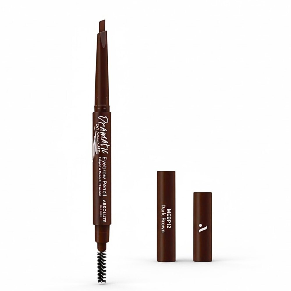 absolute new york – perfect eyebrown pencil dark brown soft formula
