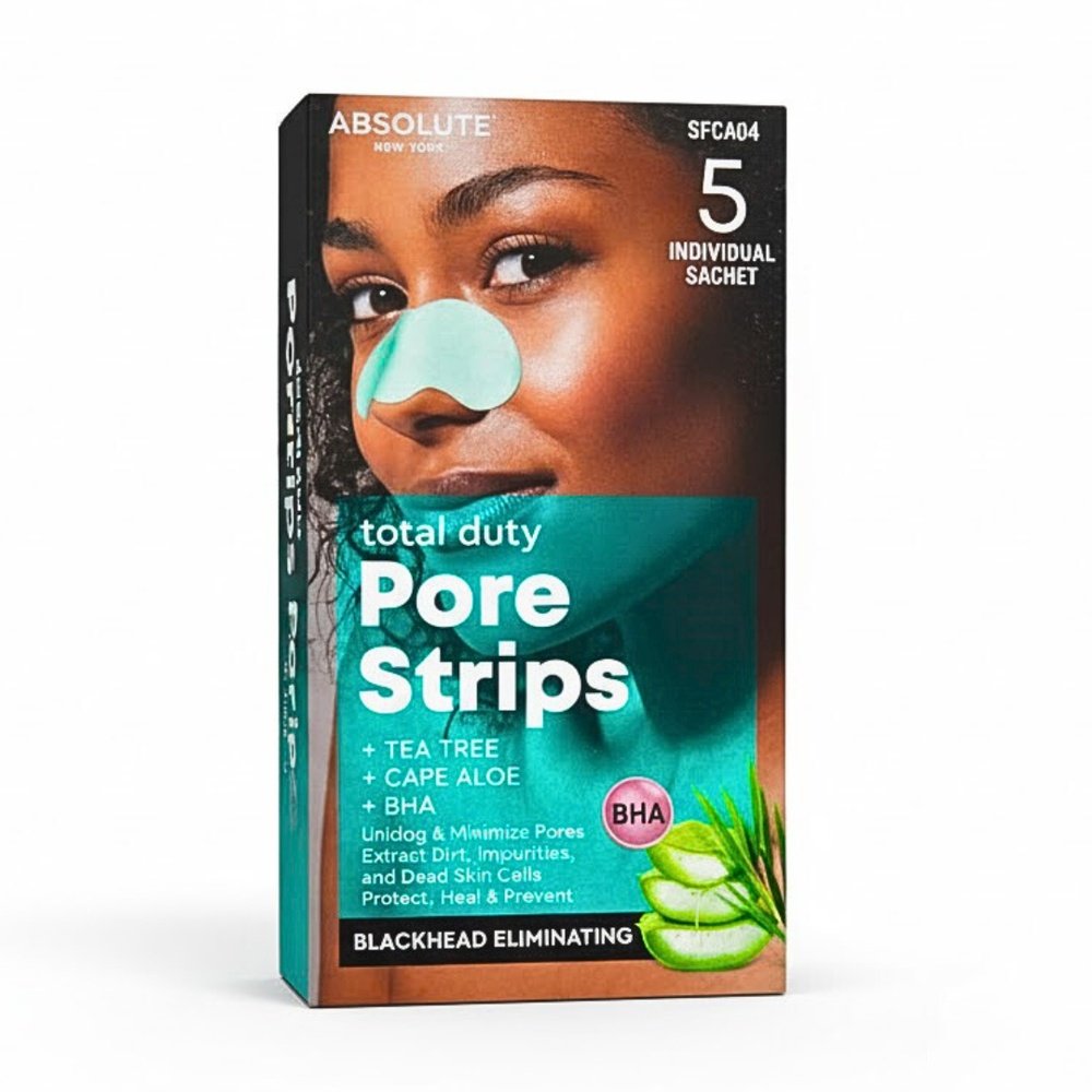 absolute new york – total duty pore strips 5 sheet
