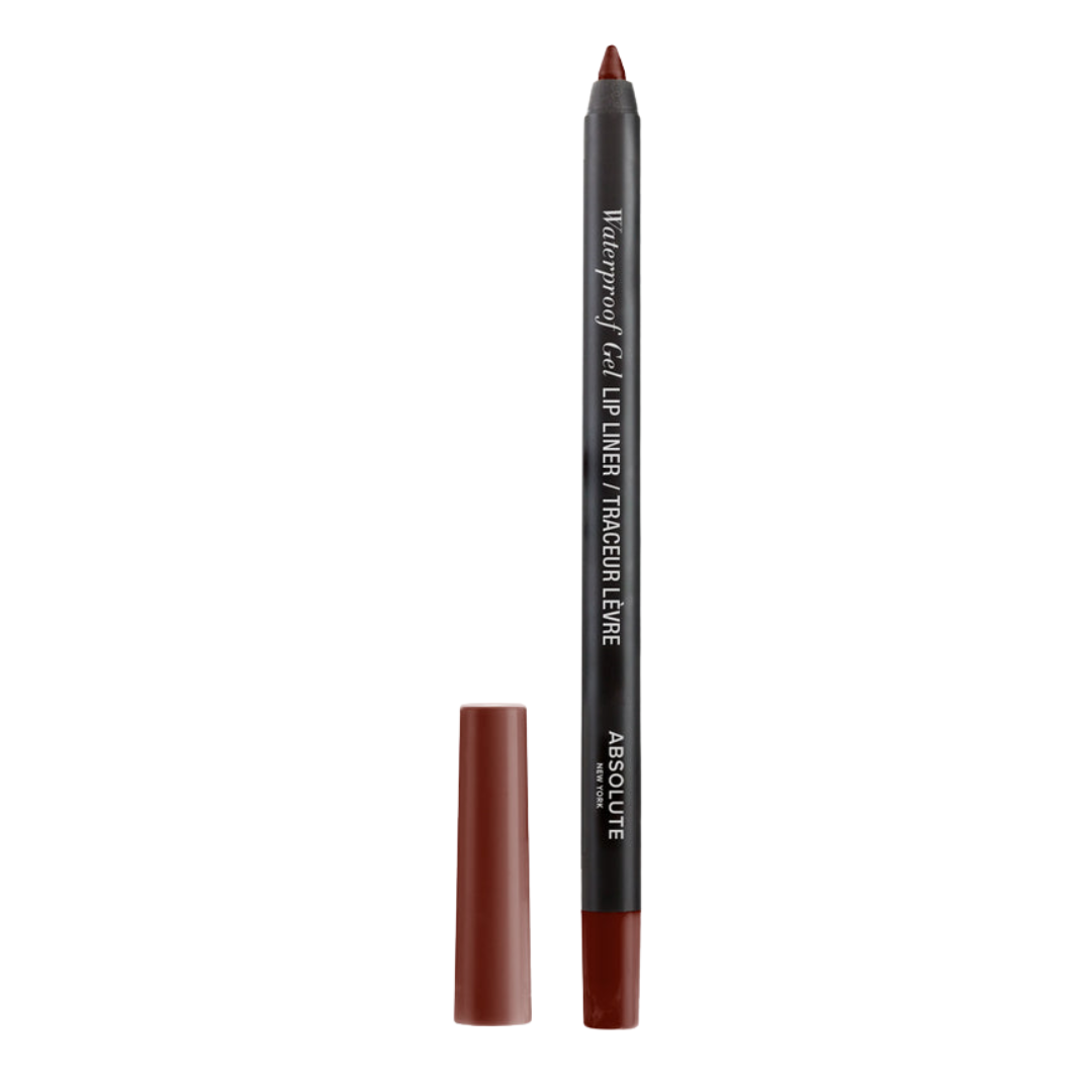 absolute new york – waterproof gel lipstick liner true red