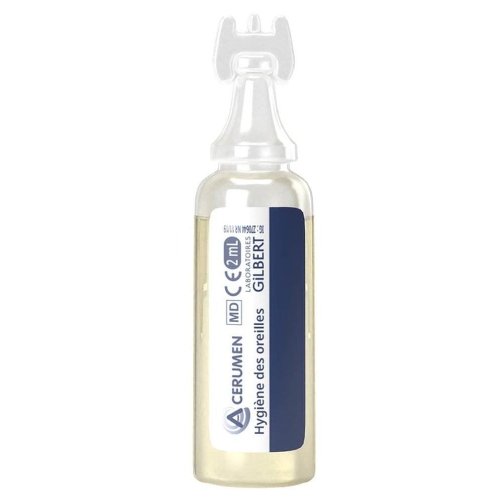 acerumen – solution pour oreilles unidoses 10x2ml hygiene des oreilles