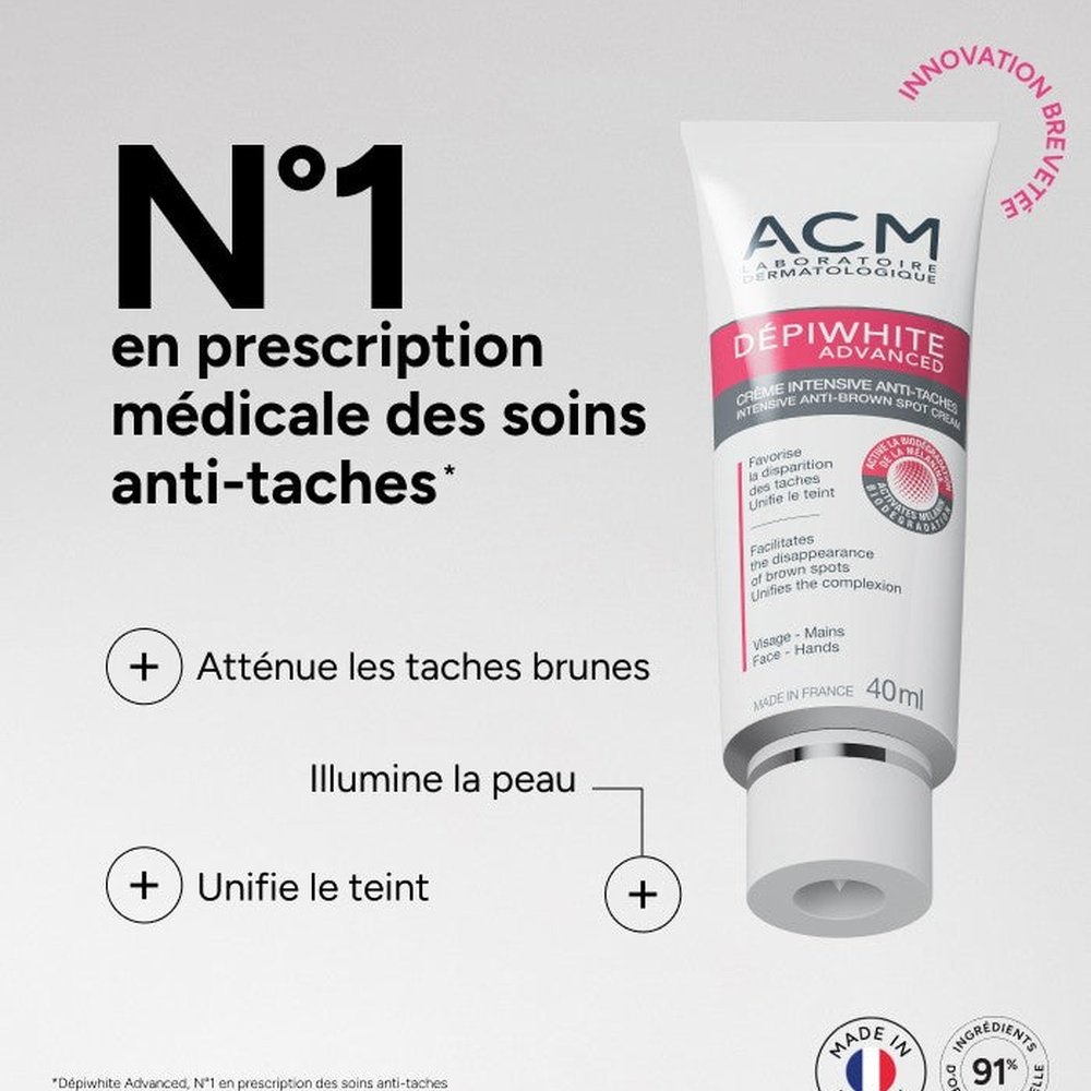 acm – depiwhite advanced creme intensive anti taches – 40ml acm – depiwhite advanced creme intensive anti taches – 40ml