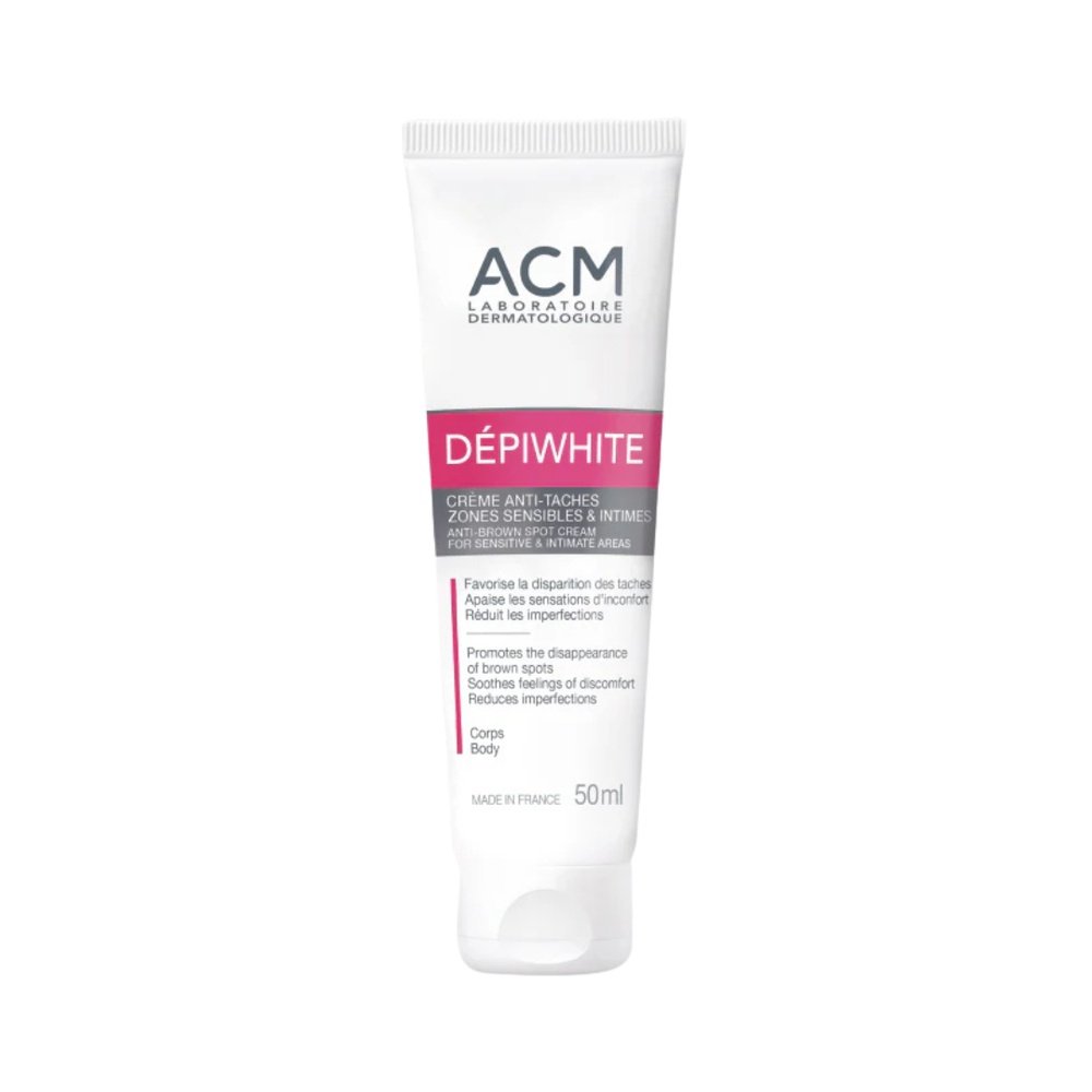 acm – depiwhite creme anti taches zones sensibles et intimes – 50ml