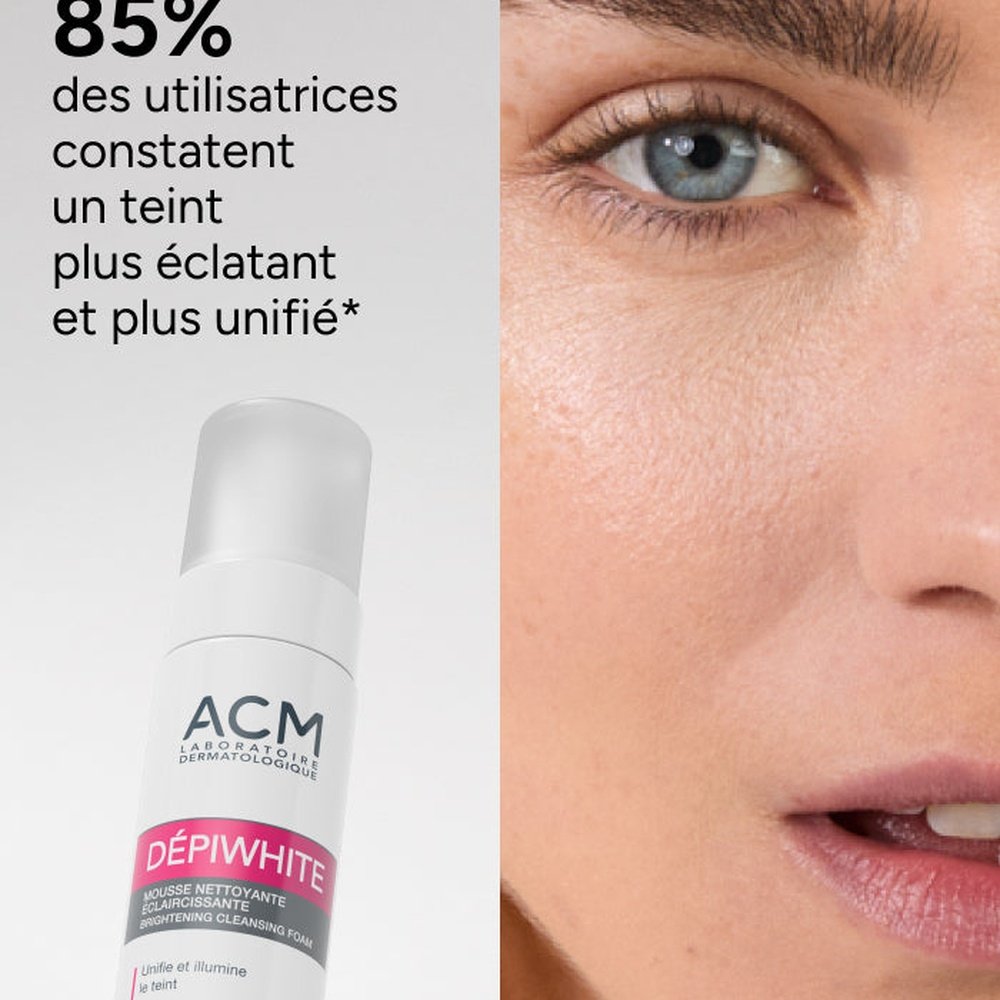 acm – depiwhite mousse nettoyante eclaircissante – 200ml acm – depiwhite mousse nettoyante eclaircissante – 200ml