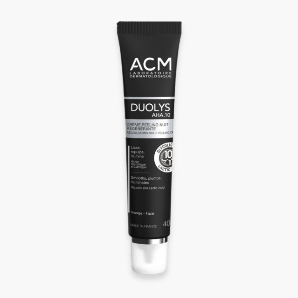 acm – duolys aha 10 creme peeling de nuit regenerante – 50ml