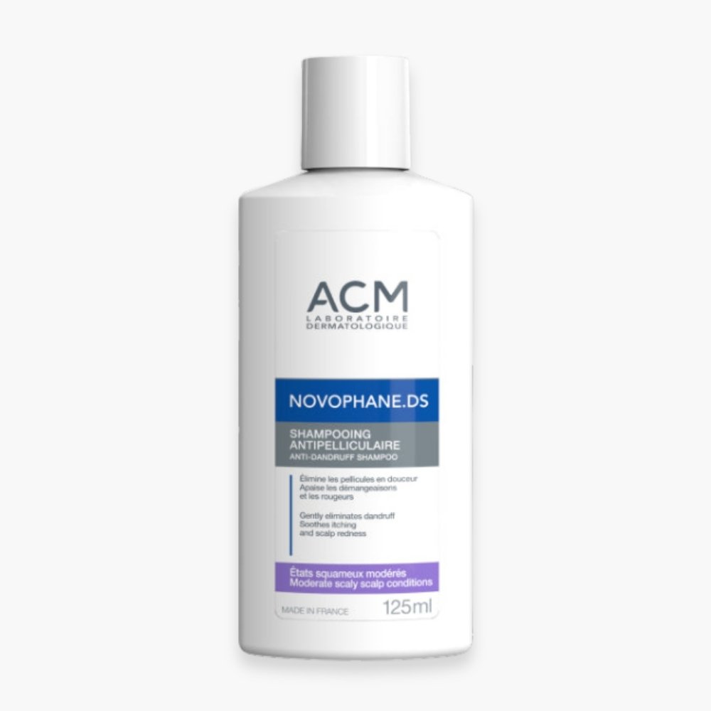 acm – novophane ds shampoing anti pelliculaire pellicules moderees – 125ml