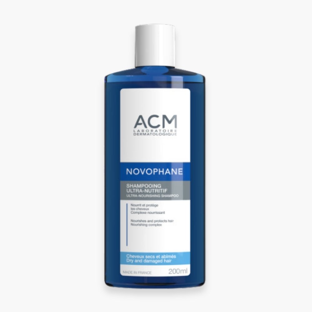 acm – novophane shampoing ultra nutritif cheveux secs – 200ml