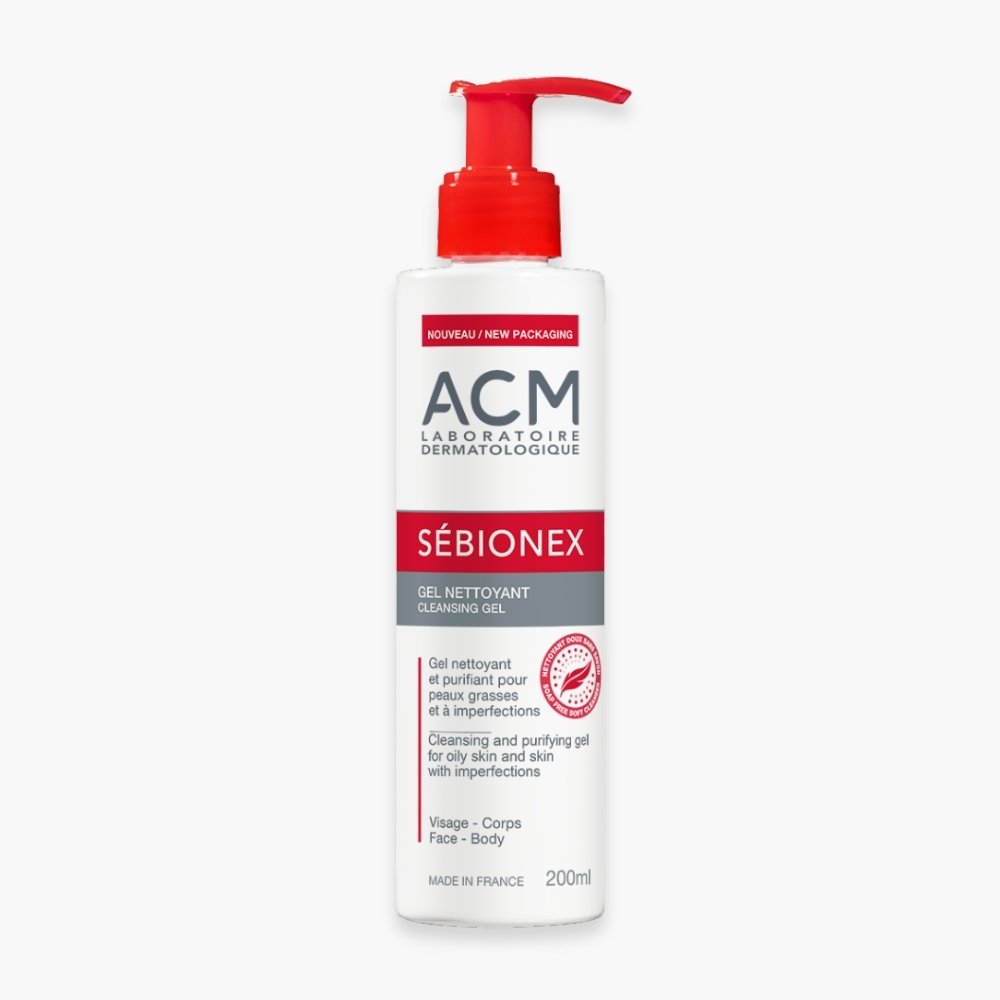 acm – sebionex gel nettoyant – 200ml