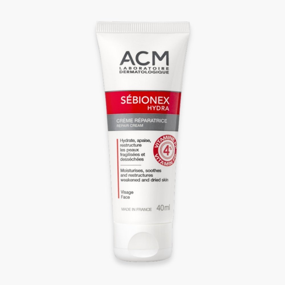 acm – sebionex hydra creme reparatrice – 40ml