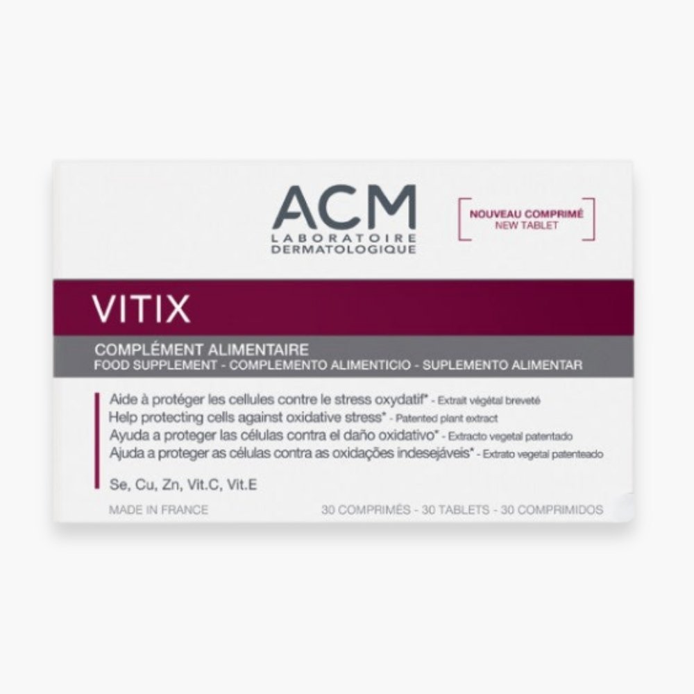 acm – vitix depigmentation et vitiligo – 30 comprimes