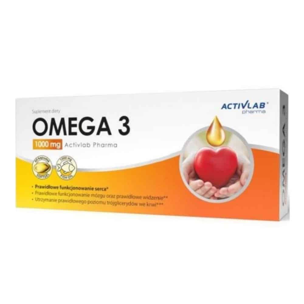 activlab – omega 3 1000mg – 60 capsules