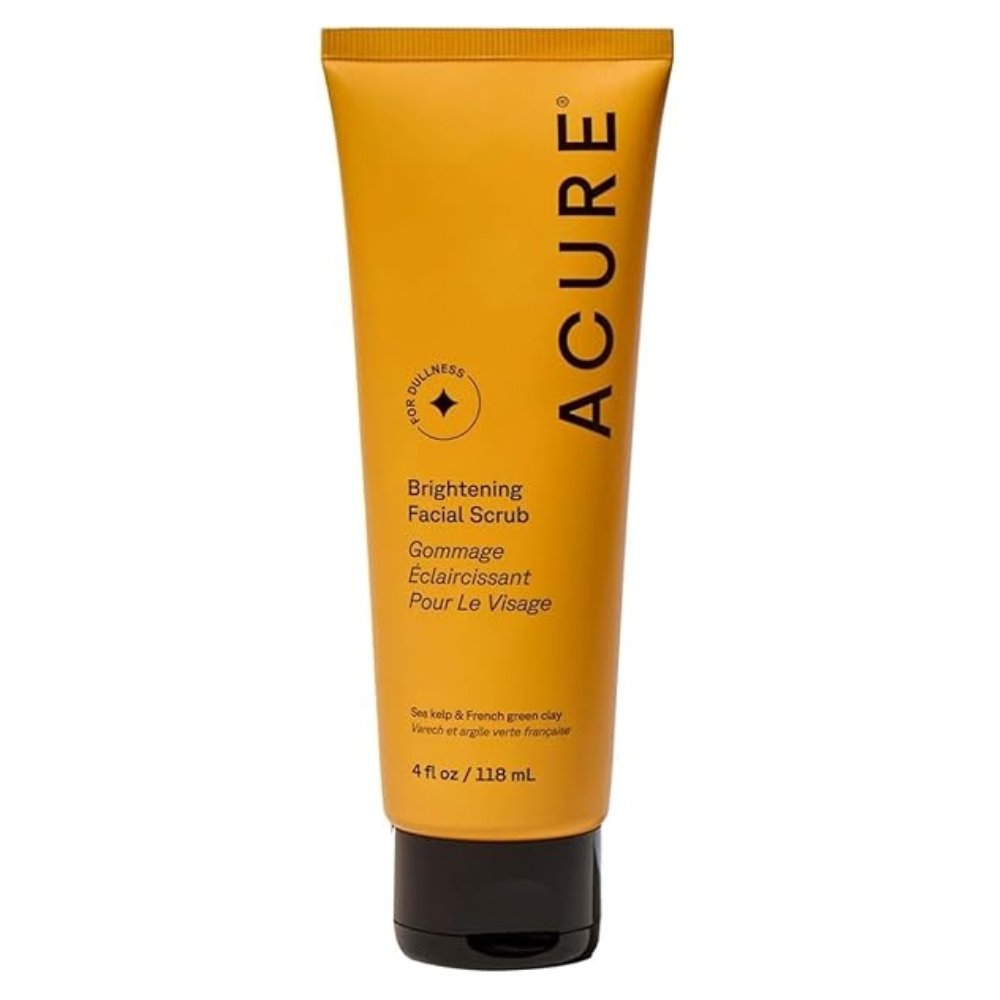 acure – brightening facial scrub (gommage eclaircissant) – 118ml