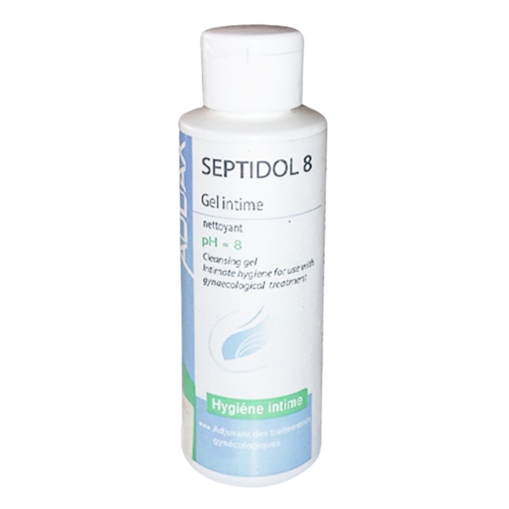 addax – septidol 8 gel nettoyant intime ph 8 – 125ml