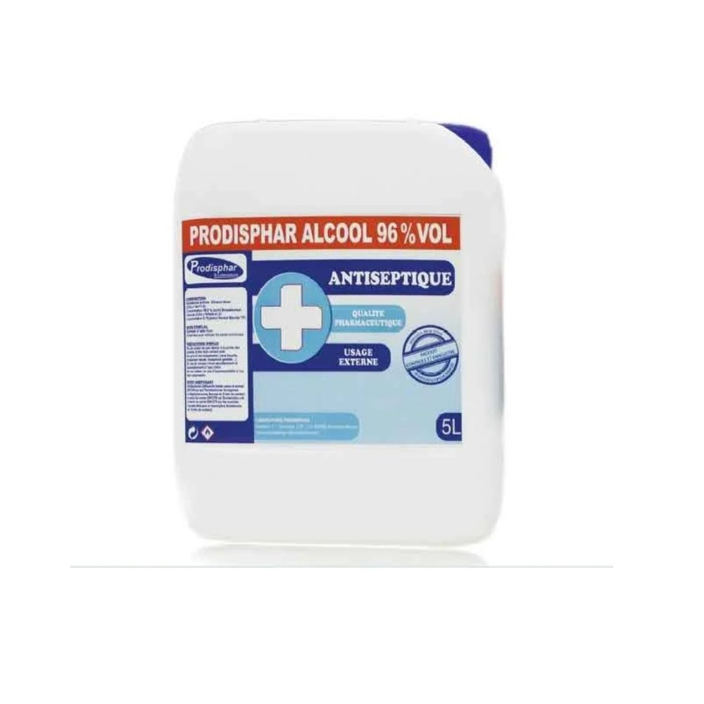 prodisphar – alcool 96% – 5l