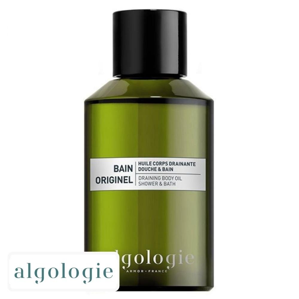 algologie – bain originel huile corps drainante douche et bain – 125ml