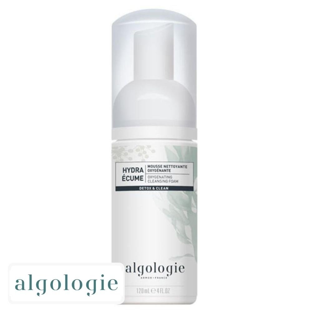 algologie – hydra ecume mousse nettoyante oxygenante – 120ml