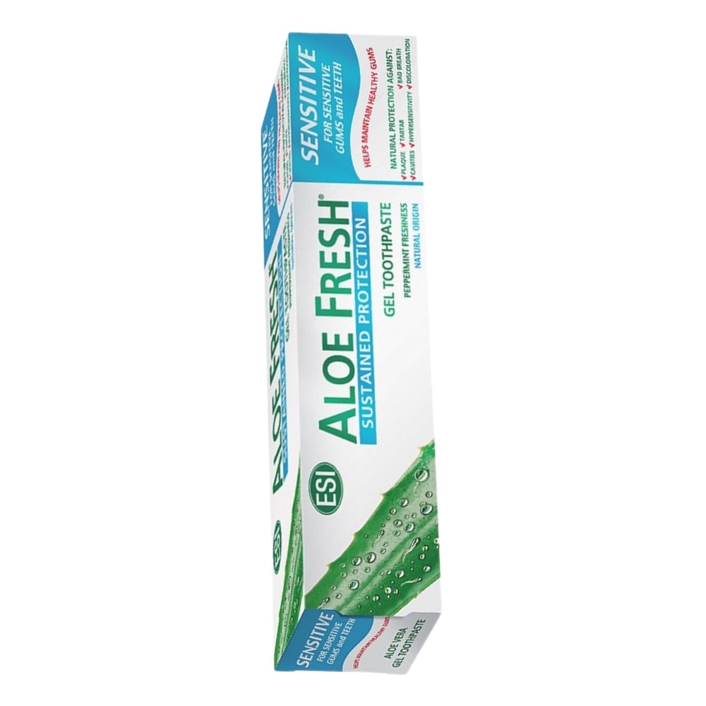 aloe fresh – dentifrice gel dents et gencives sensibles – 100ml