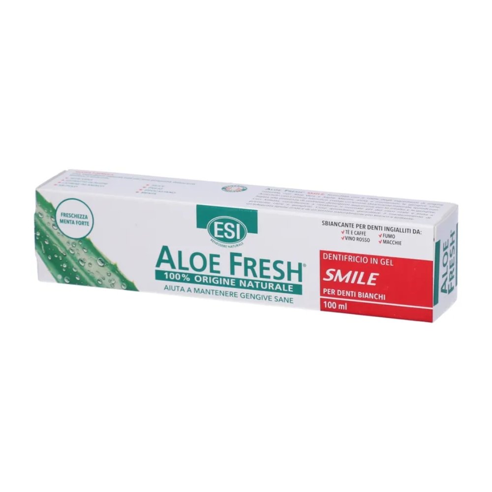 aloe fresh – dentifrice gel smile – 100ml