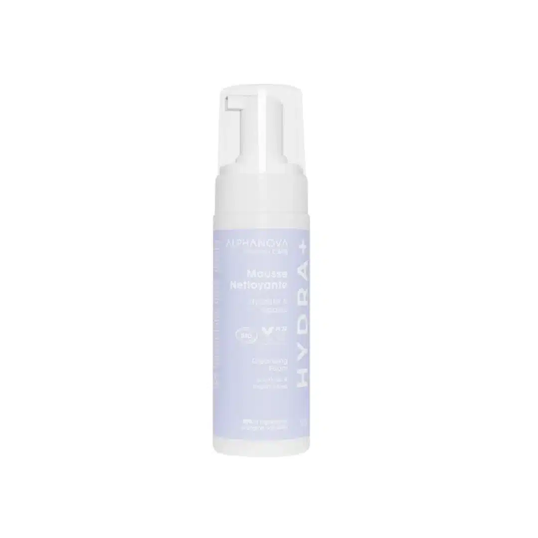 alphanova – hydra+ mousse nettoyante – 150ml