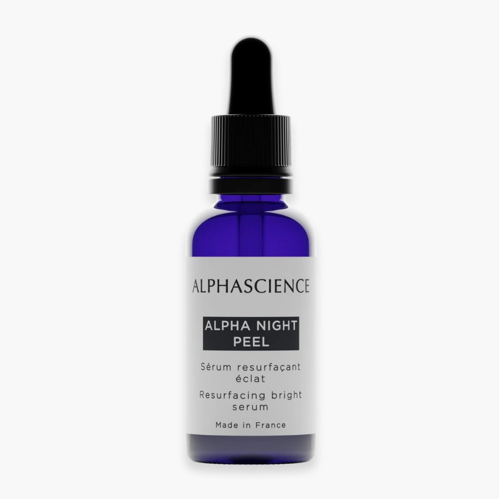 alphascience – alpha night peel serum restructurant eclat – 30ml