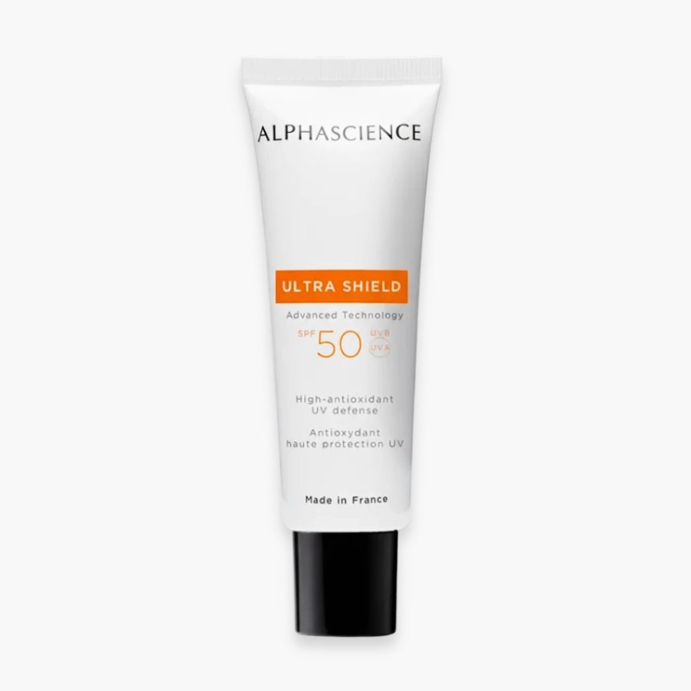 alphascience – ultra shield antioxydants haute protection uv spf50 – 40ml