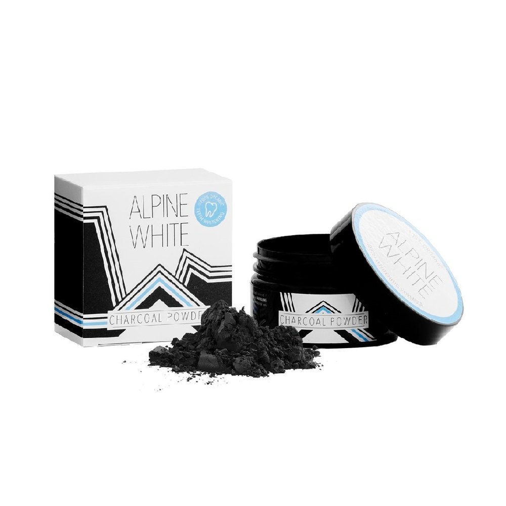 alpine white – charcoal pouder – 30g