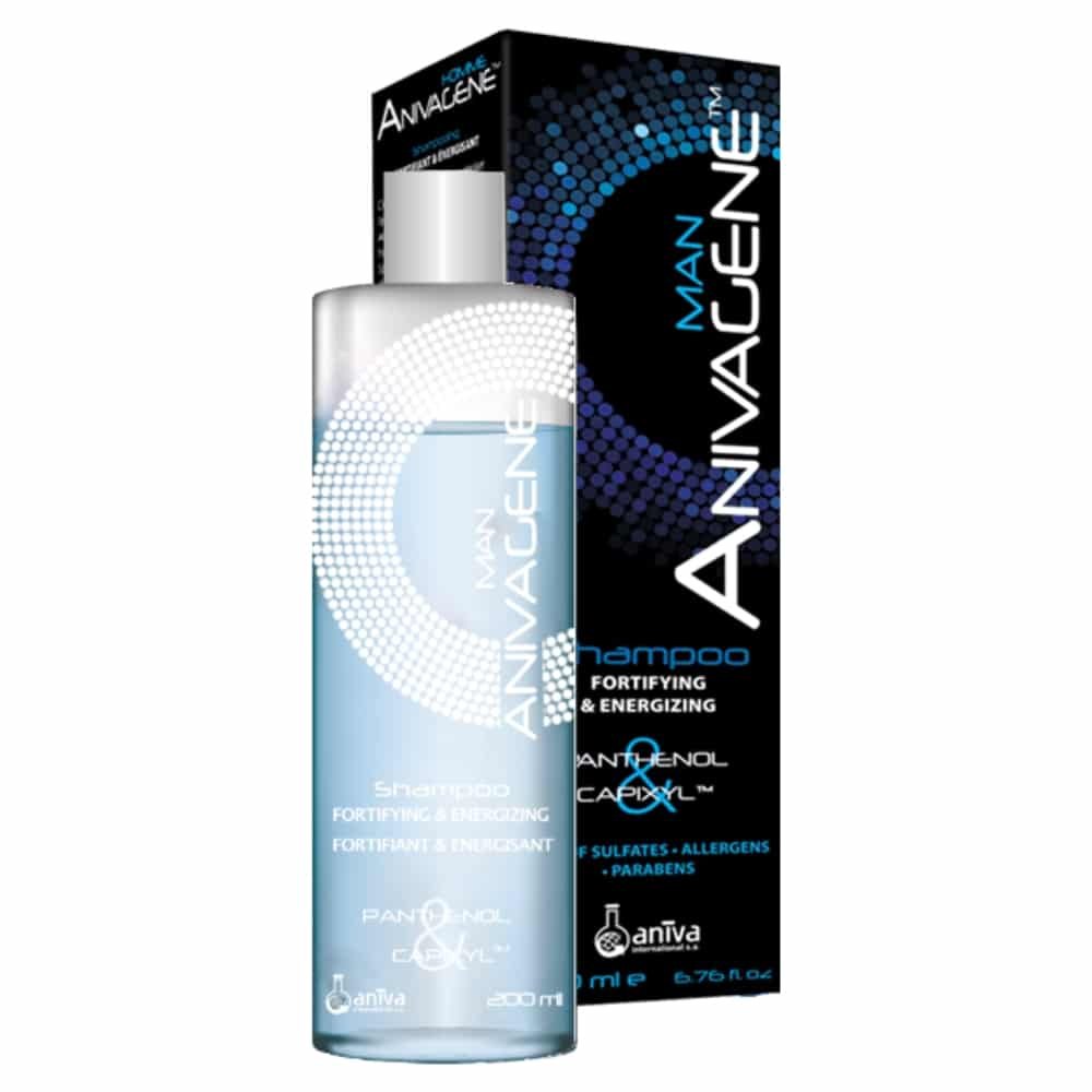 anivagene – shampoing fortifiant et energisant homme – 200ml