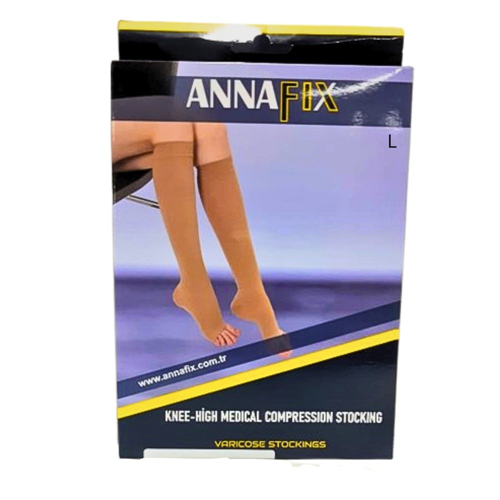 annafix – bas chaussettes class 2 open taille l ref 237