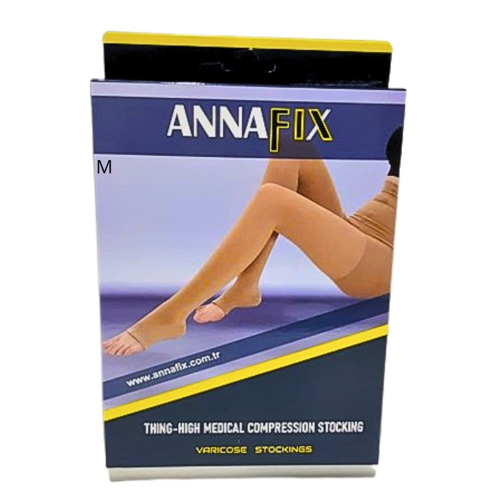 annafix – bas collant class 2 open taille m ref 241