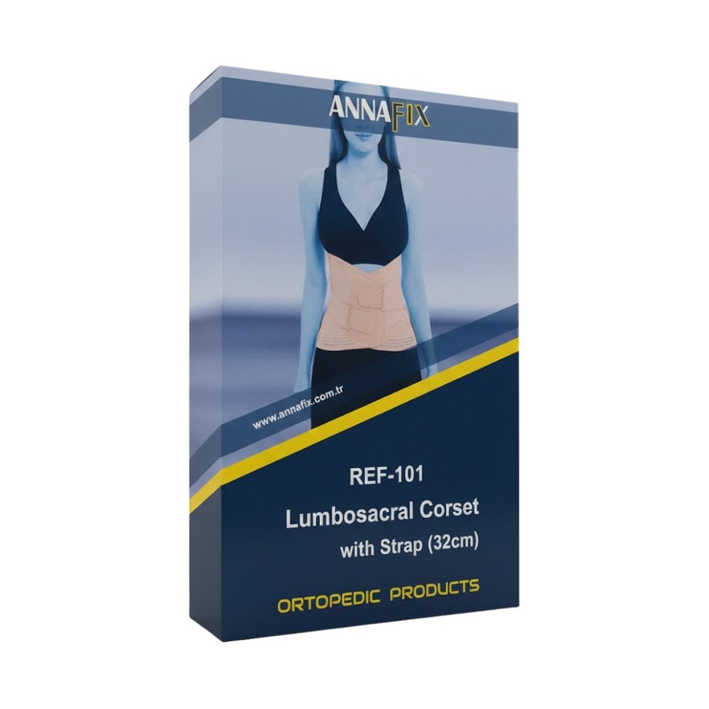 annafix – ceinture lombaire 32cm ref 101