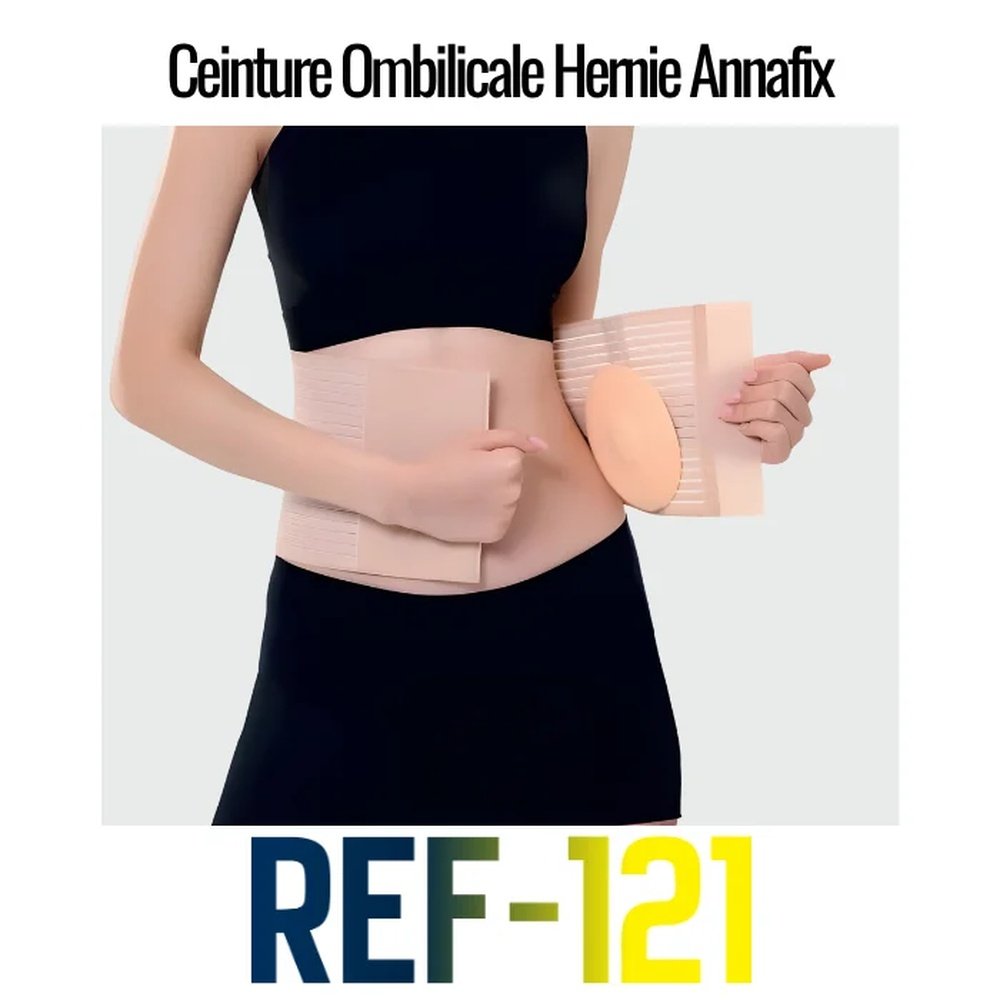 annafix – ceinture ombilicale hernie taille 1 s m ref 121