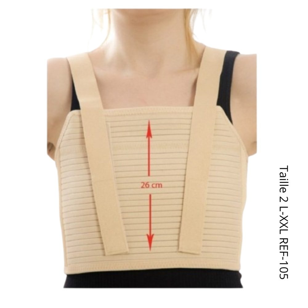 annafix – ceinture thoracique taille 2l xxl ref 105