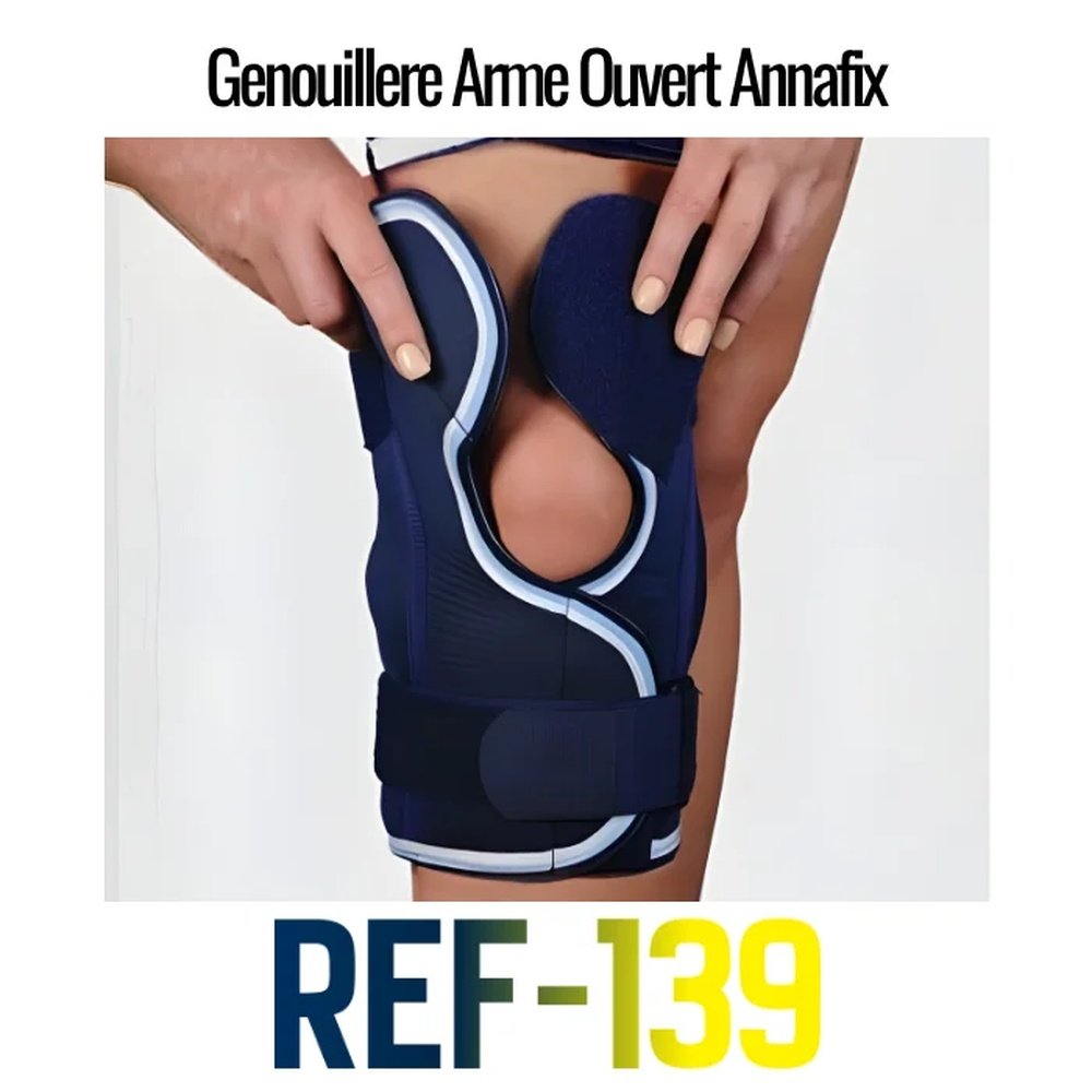 annafix – genouillere arme ouvert taille m ref 139