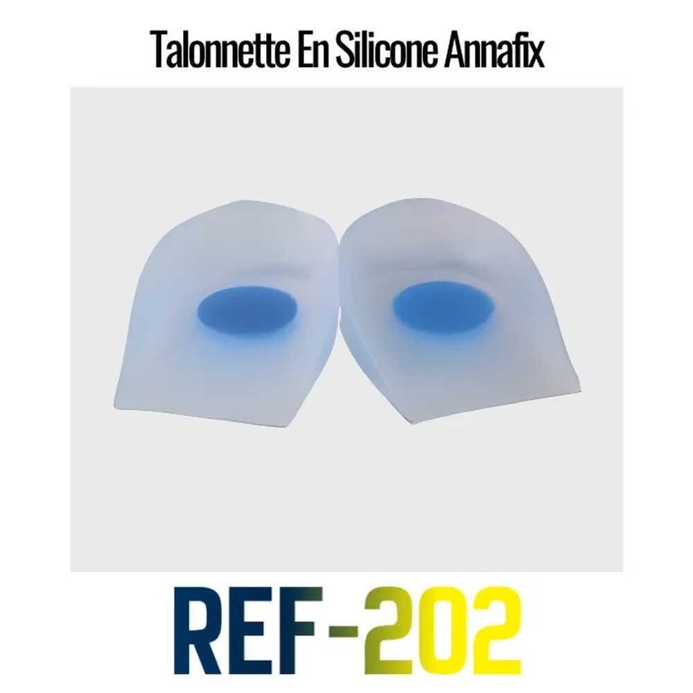 annafix – talonnette en silicone taille large ref 202