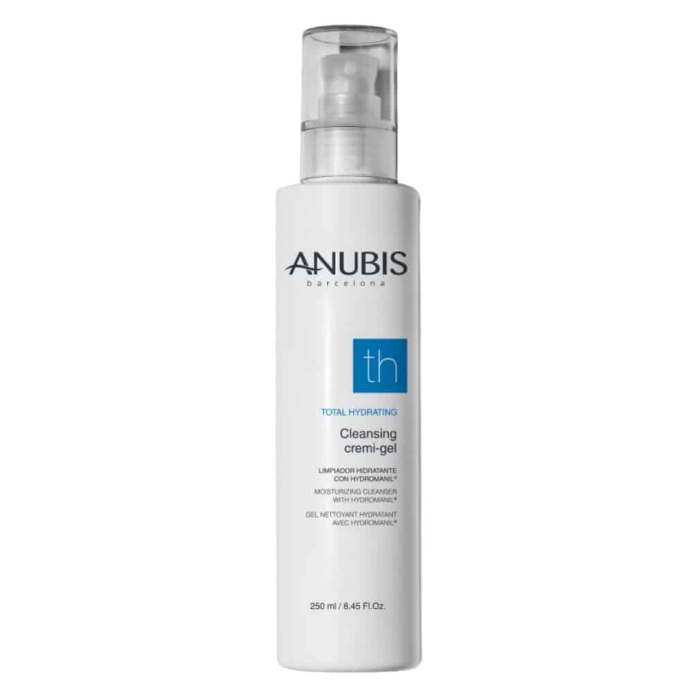 anubis – total hydrating (th) gel creme nettoyant – 250ml