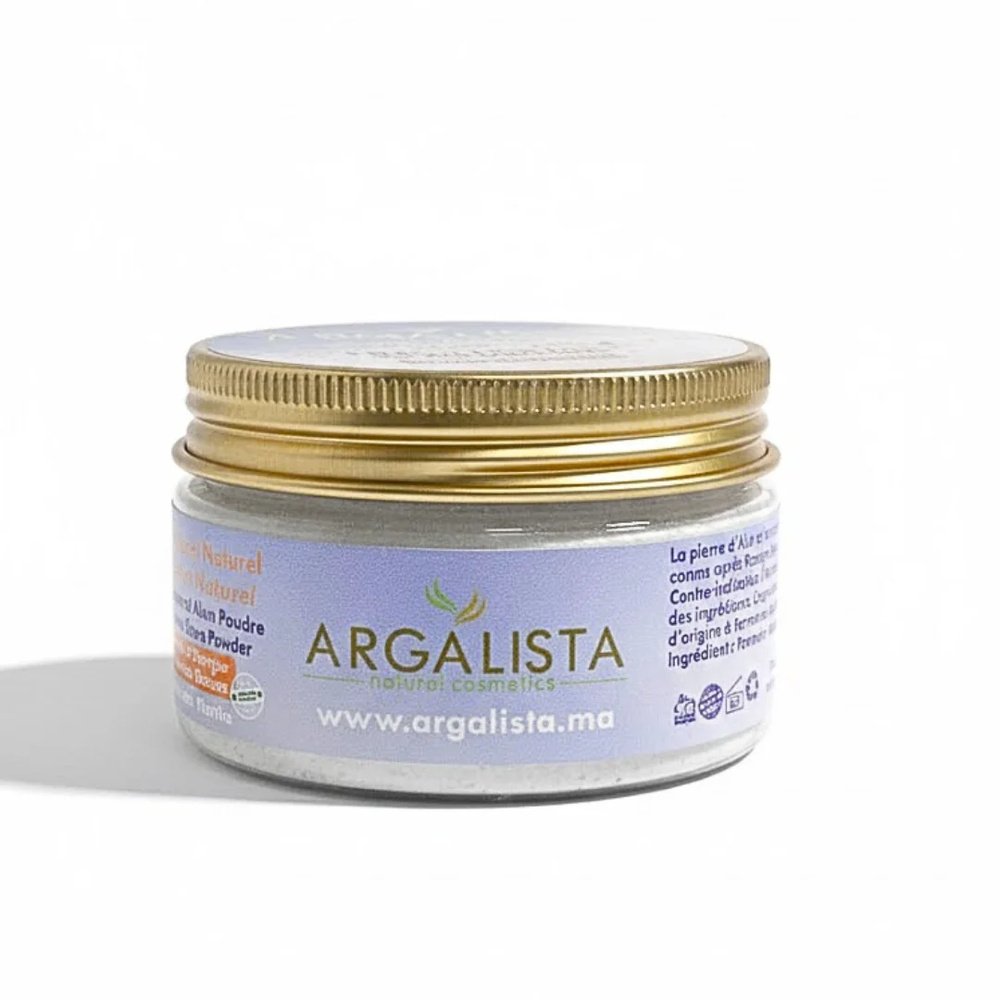 argalista – deodorant fleur d’oranger poudre – 100g