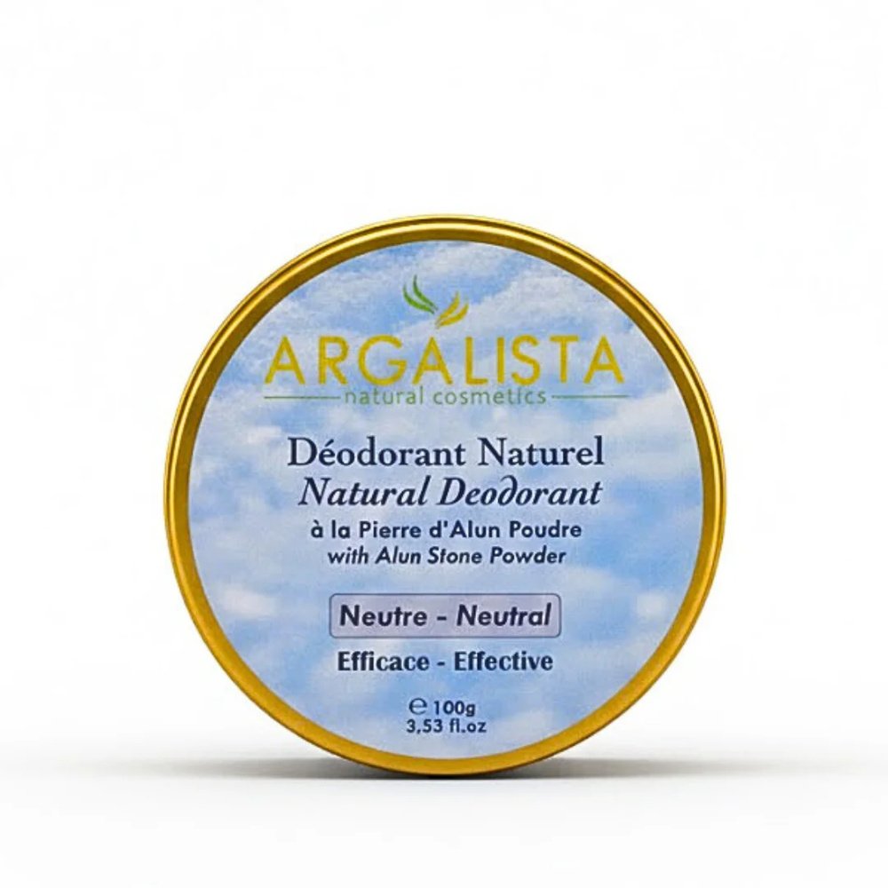 argalista – deodorant neutre poudre – 100g