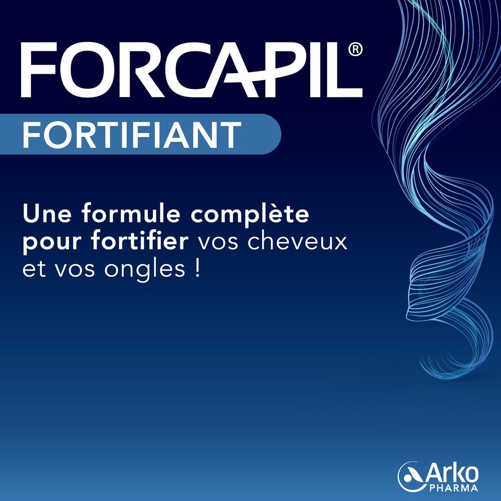 arkopharma – forcapil fortifiant cheveux et ongles force, vitalite et brillance – 180 gelules arkopharma – forcapil fortifiant cheveux et ongles force, vitalite et brillance – 180 gelules