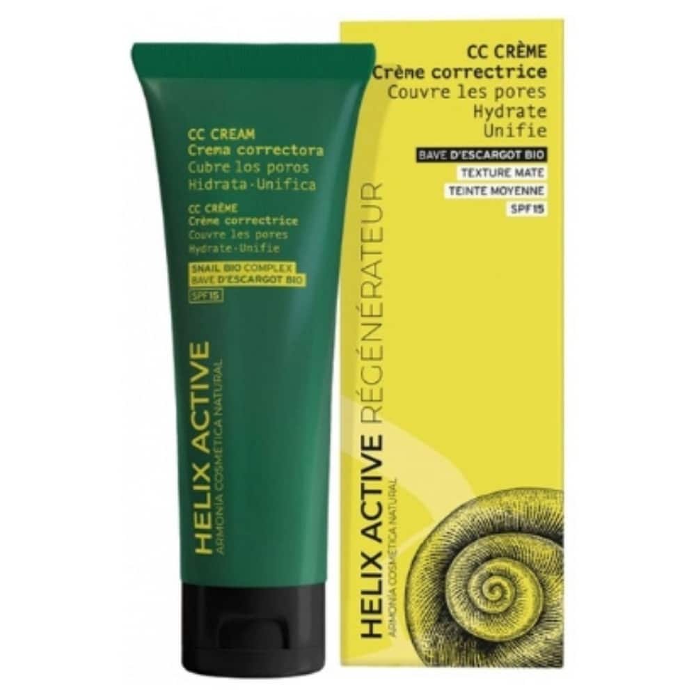 armonia – helix active cc creme correctrice couvre les pores, hydrate et unifie spf15 – 40ml