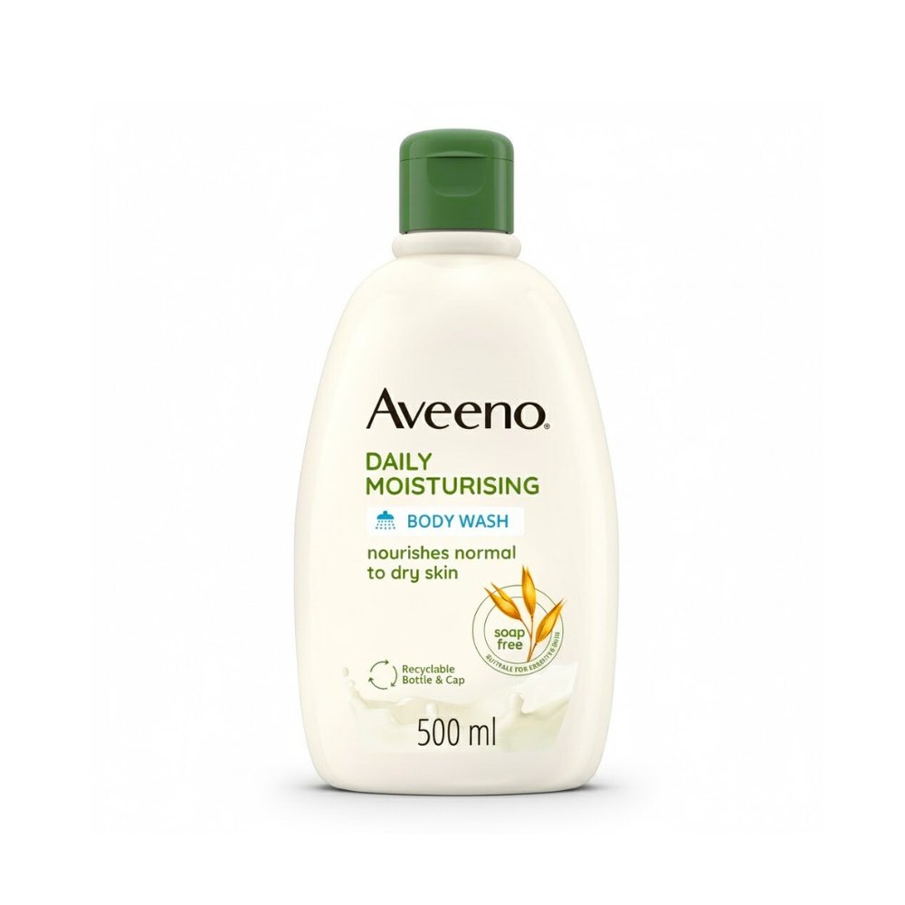 aveeno – daily moisturising body wash – 500ml